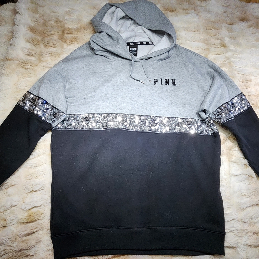 Womens victorias secret pink hoodie